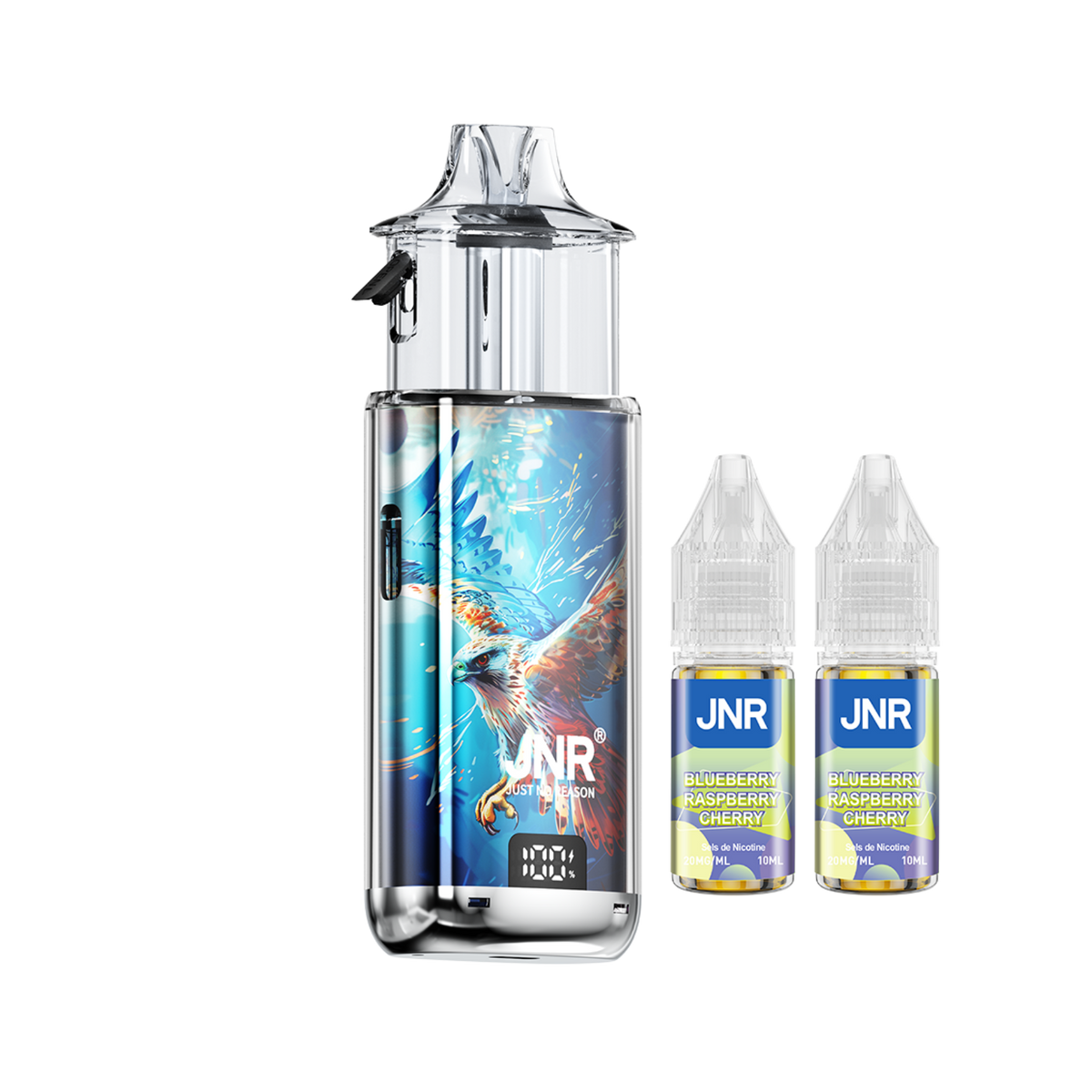 JNR Falcon Infinity 55K Kit – Blueberry Raspberry Cherry