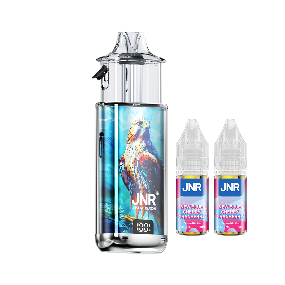 JNR Falcon Infinity 55K Kit – New Blue Cherry Cranberry