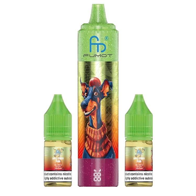 Fumot Doberman Apple Peach Pear 32K Refillable
